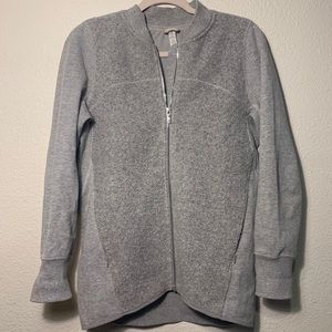 Lululemon heathered grey Stand Out Sherpa Jacket